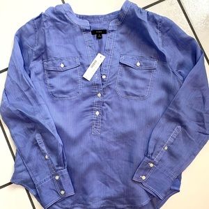 J. Crew Linen Button Down